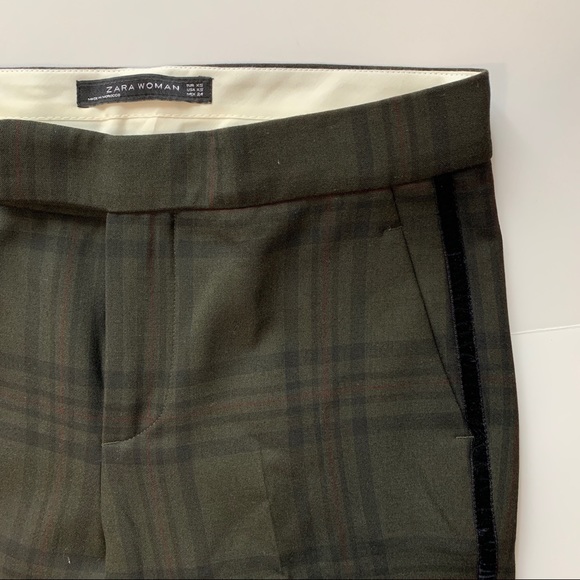 NWOT Zara Checkered Pants | Size XS - Picture 3 of 6